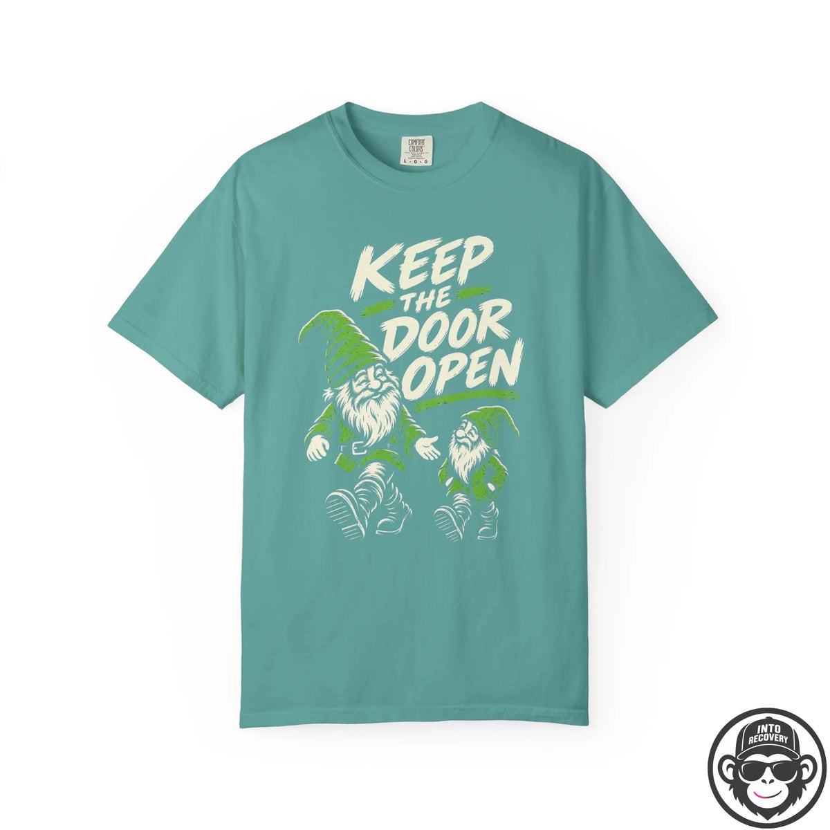 Keep The Door Open - Comfort ColorsÂ® T-Shirt Into Recovery
