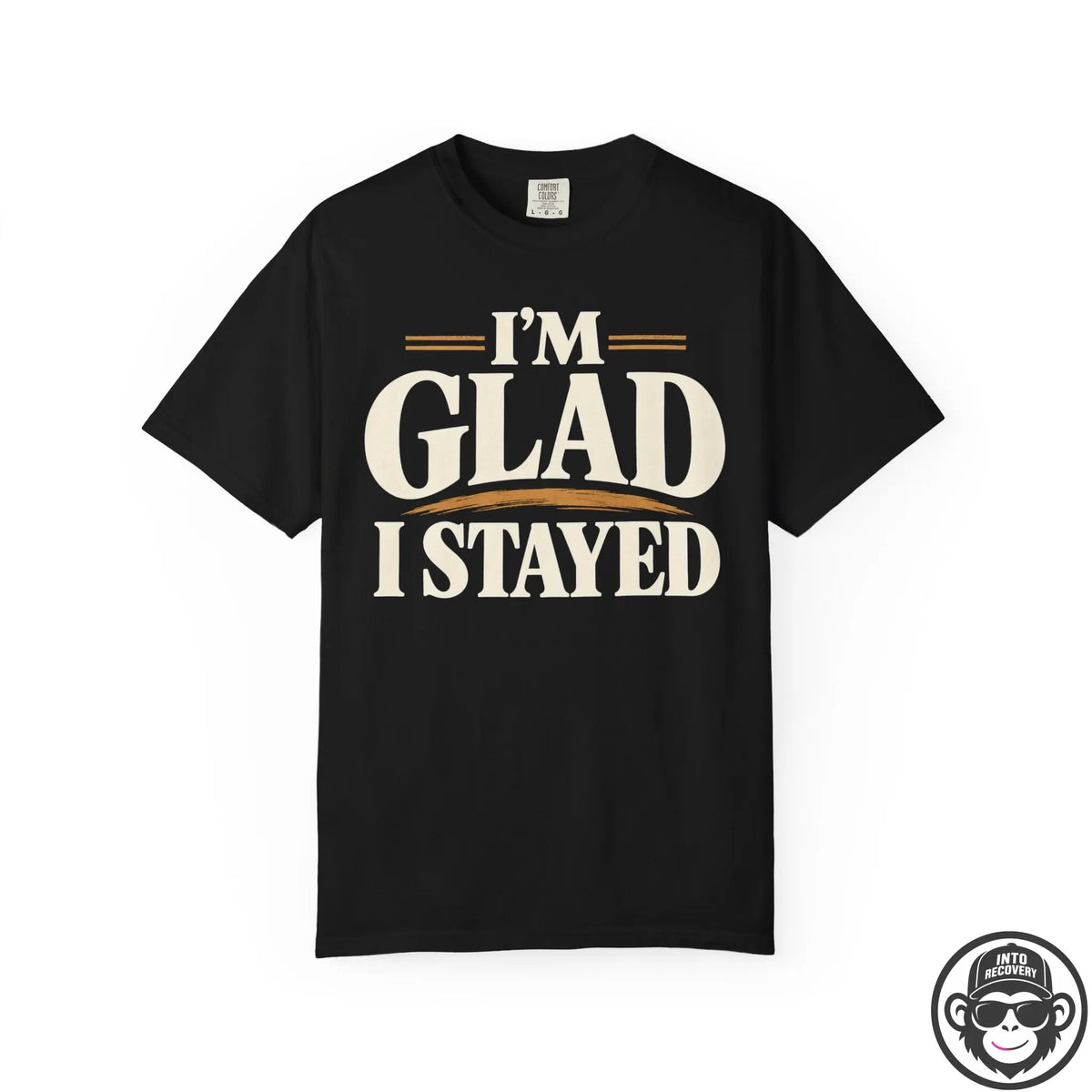 I’m Glad I Stayed Recovery T-Shirt Into Recovery