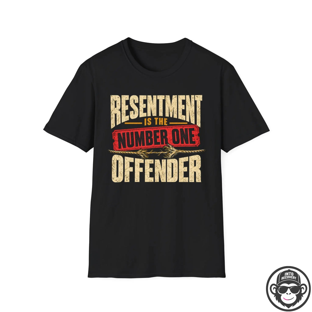 Resentment Is The Number One Offender Recovery T-Shirt Printify