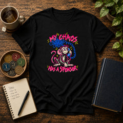 My Chaos Has a Sponsor (Monkey) 12-Step Recovery T-Shirt