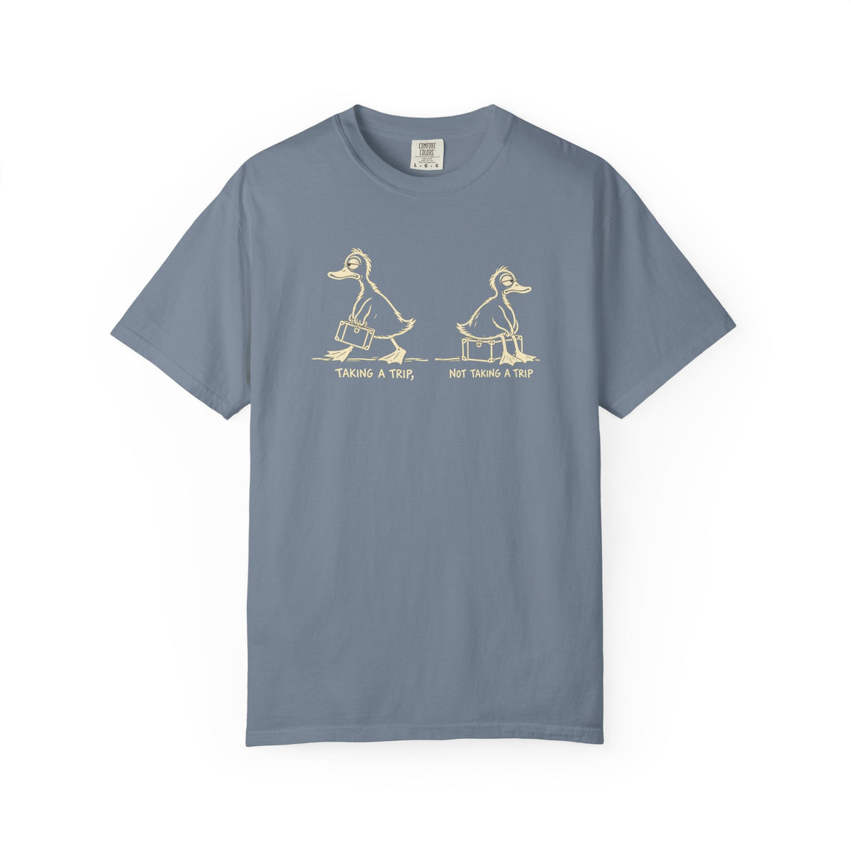 Taking A Trip, Not Taking A Trip (Duck) 12-Step Recovery T-Shirt