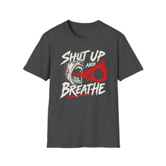Shut Up And Breathe - Premium Cotton T-Shirt Into Recovery
