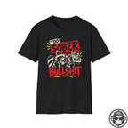 Too Sober For Your Bullsh*t Racoon Recovery T-Shirt Printify