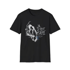 I Trust The Quiet Now - Premium Cotton T-Shirt Into Recovery