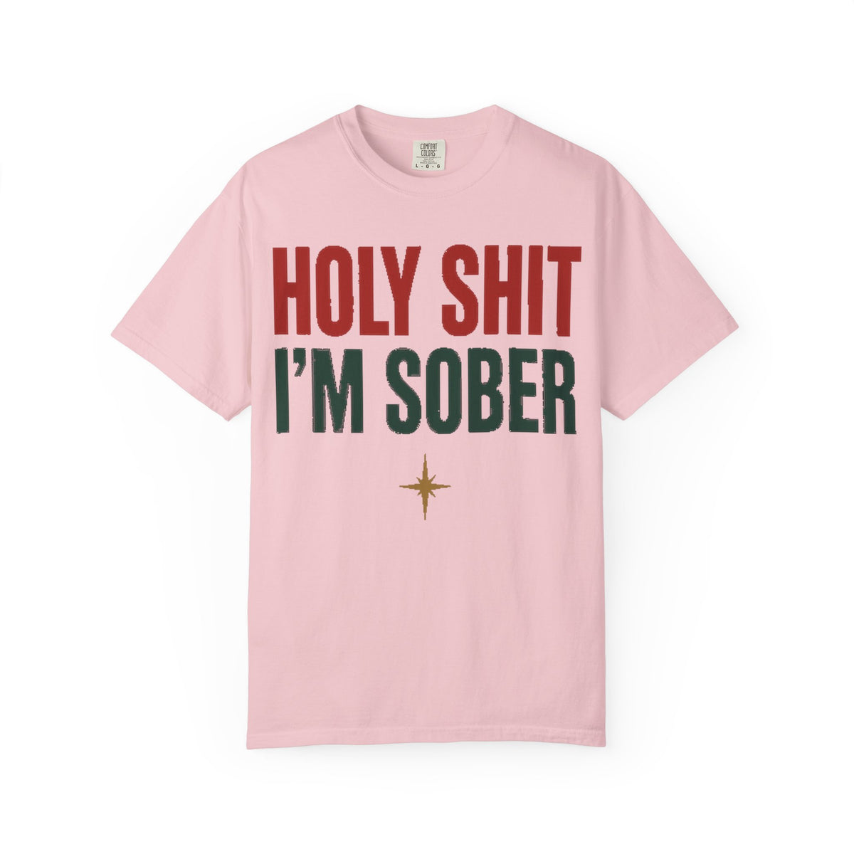 Holy Sh*t I'm Sober 12-Step Recovery T-Shirt