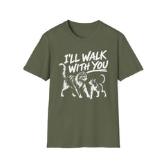 I'll Walk With You - Premium Cotton T-Shirt Into Recovery
