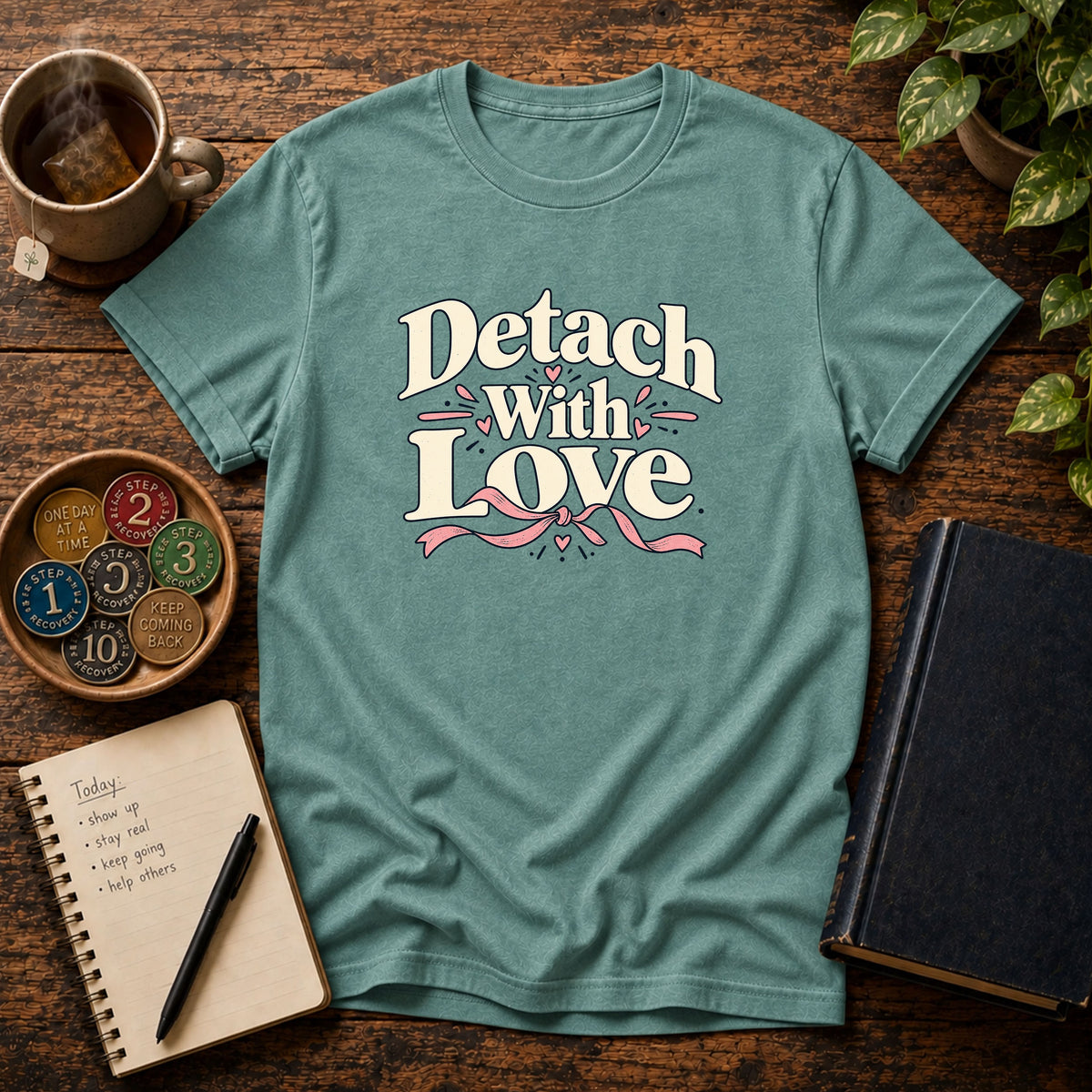 Detach With Love Self-Care T-Shirt