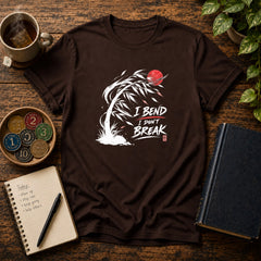 I Bend I Don't Break - Premium Cotton T-Shirt Into Recovery