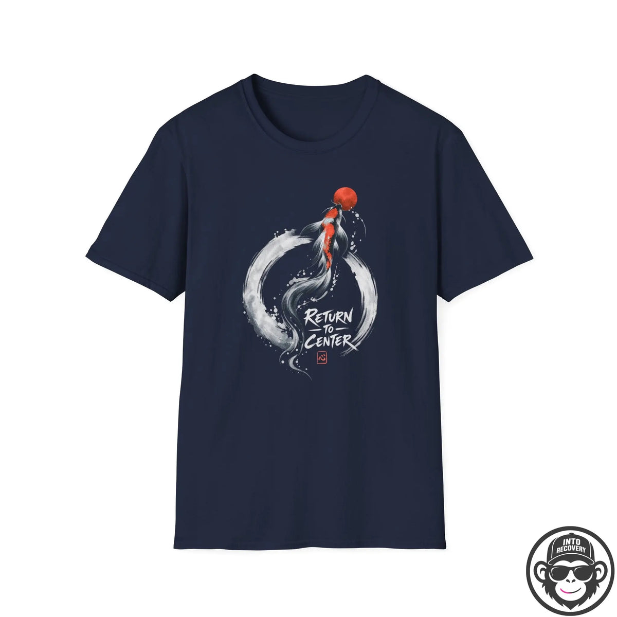 Return To Center - Premium Cotton T-Shirt Into Recovery