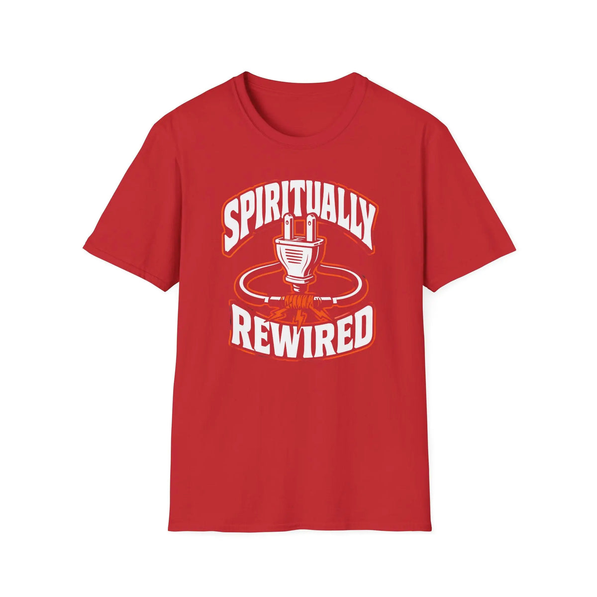 Spiritually Rewired - Premium Cotton T-Shirt Into Recovery