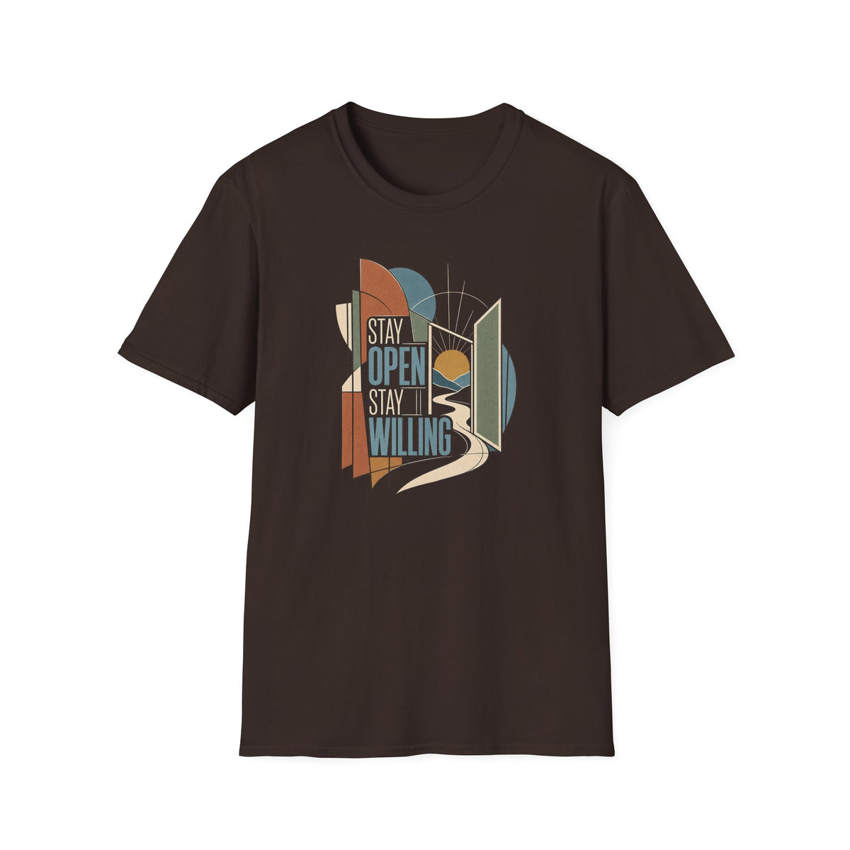 Stay Open Stay Willing Inspirational T-Shirt