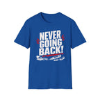 Never Going Back - Premium Cotton T-Shirt Into Recovery