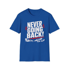 Never Going Back - Premium Cotton T-Shirt Into Recovery