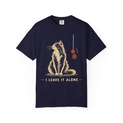 I Leave It Alone Cat Recovery T-Shirt