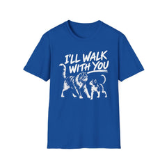 I'll Walk With You - Premium Cotton T-Shirt Into Recovery