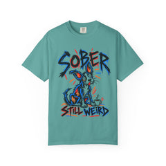 Sober Still Weird (Quirky Dog) T-Shirt