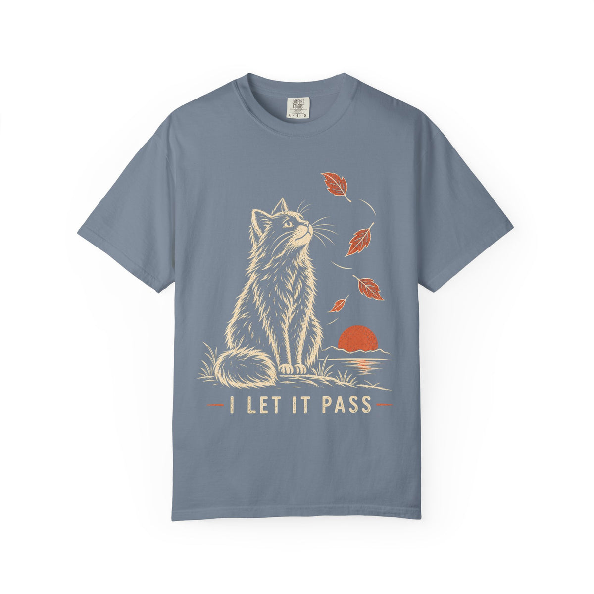 I Let It Pass Cat Meditation T-Shirt