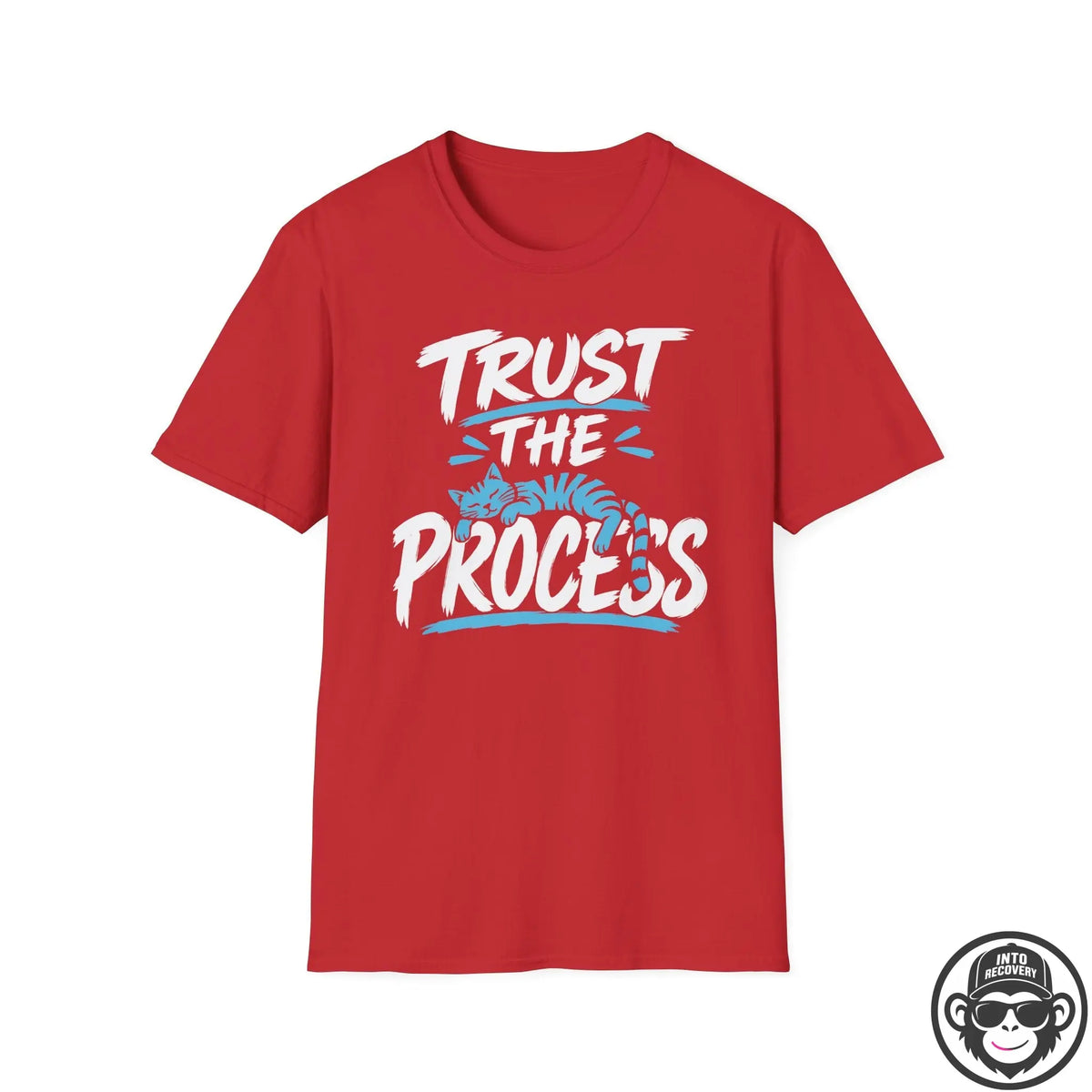 Trust The Process Cat Recovery T-Shirt Into Recovery