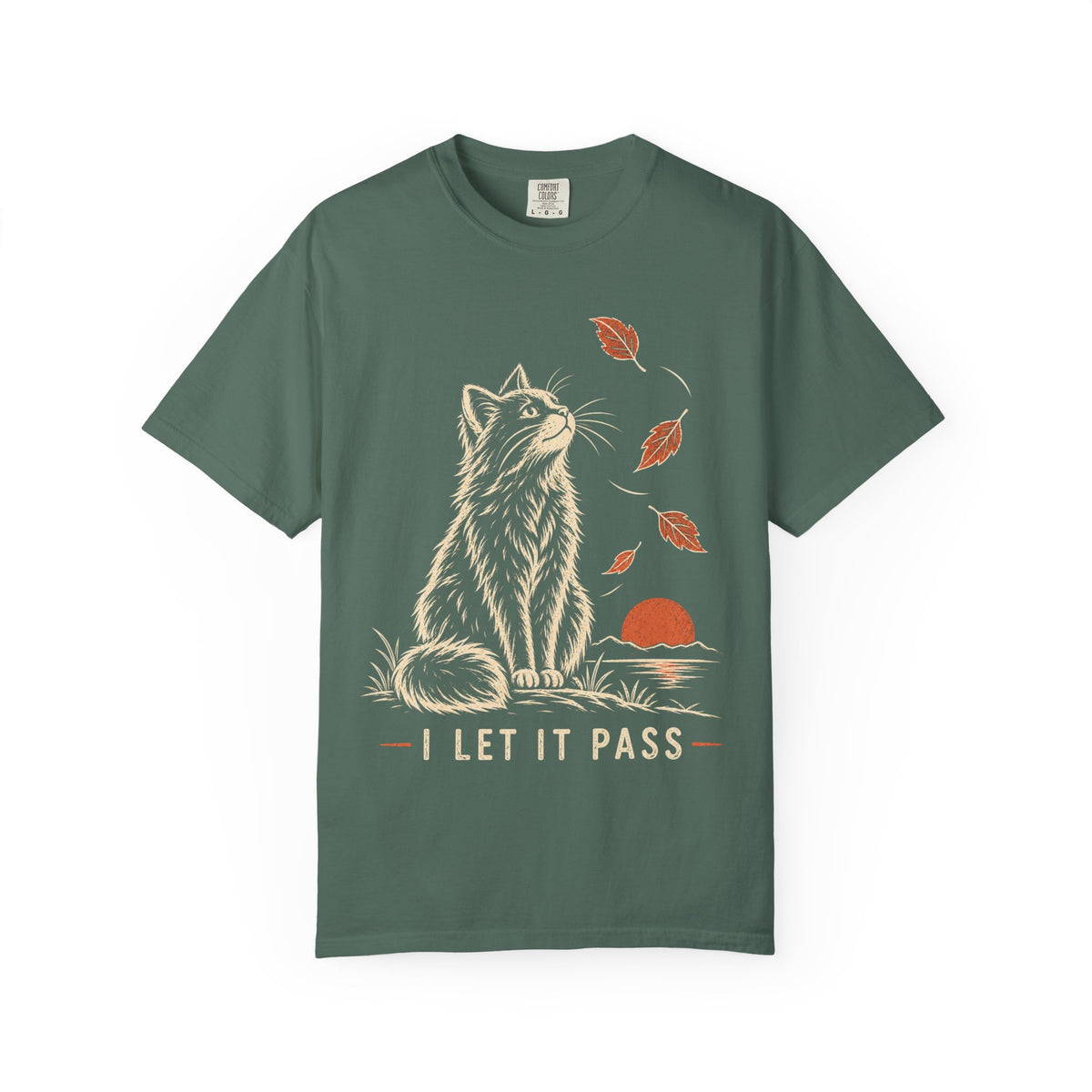 I Let It Pass Cat Meditation T-Shirt