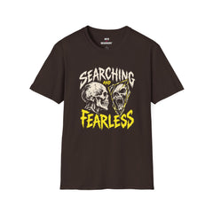 Searching and Fearless (Skull) 12-Step Recovery T-Shirt