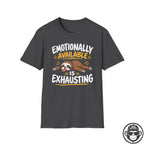 Emotionally Available - Premium Cotton T-Shirt Into Recovery