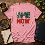 I Remember Christmas Now Festive Recovery T-Shirt