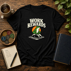 Work Rewards w/ Frog Graphic T-Shirt Into Recovery