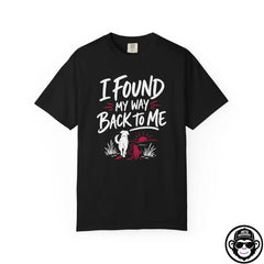 I Found My Way Back To Me - Premium Cotton T-Shirt Into Recovery