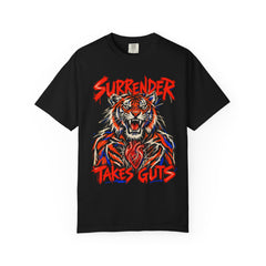 Surrender Takes Guts (Tiger) Recovery T-Shirt