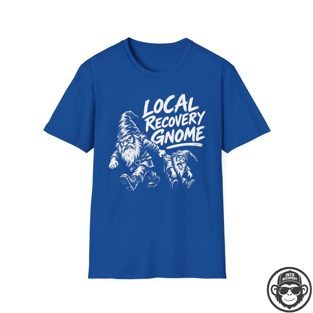 Local Recovery Gnome - Premium Cotton T-Shirt Into Recovery