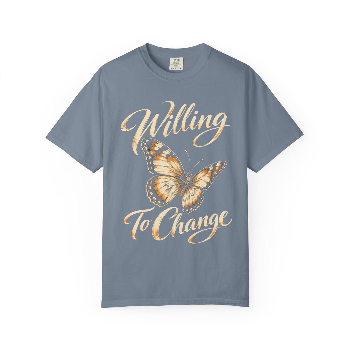 Willing to Change (Butterfly) Recovery T-Shirt