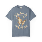 Willing to Change (Butterfly) Recovery T-Shirt