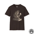 Cat Pondering Recovery T‑Shirt Printify