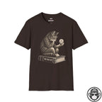 Cat Pondering Recovery T‑Shirt Printify