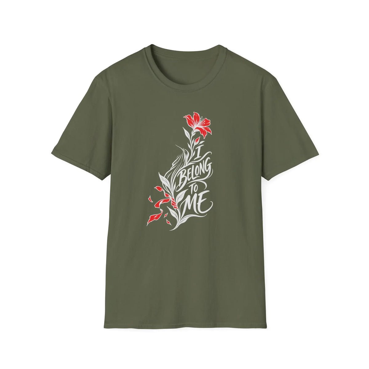I Belong To Me - Premium Cotton T-Shirt Into Recovery