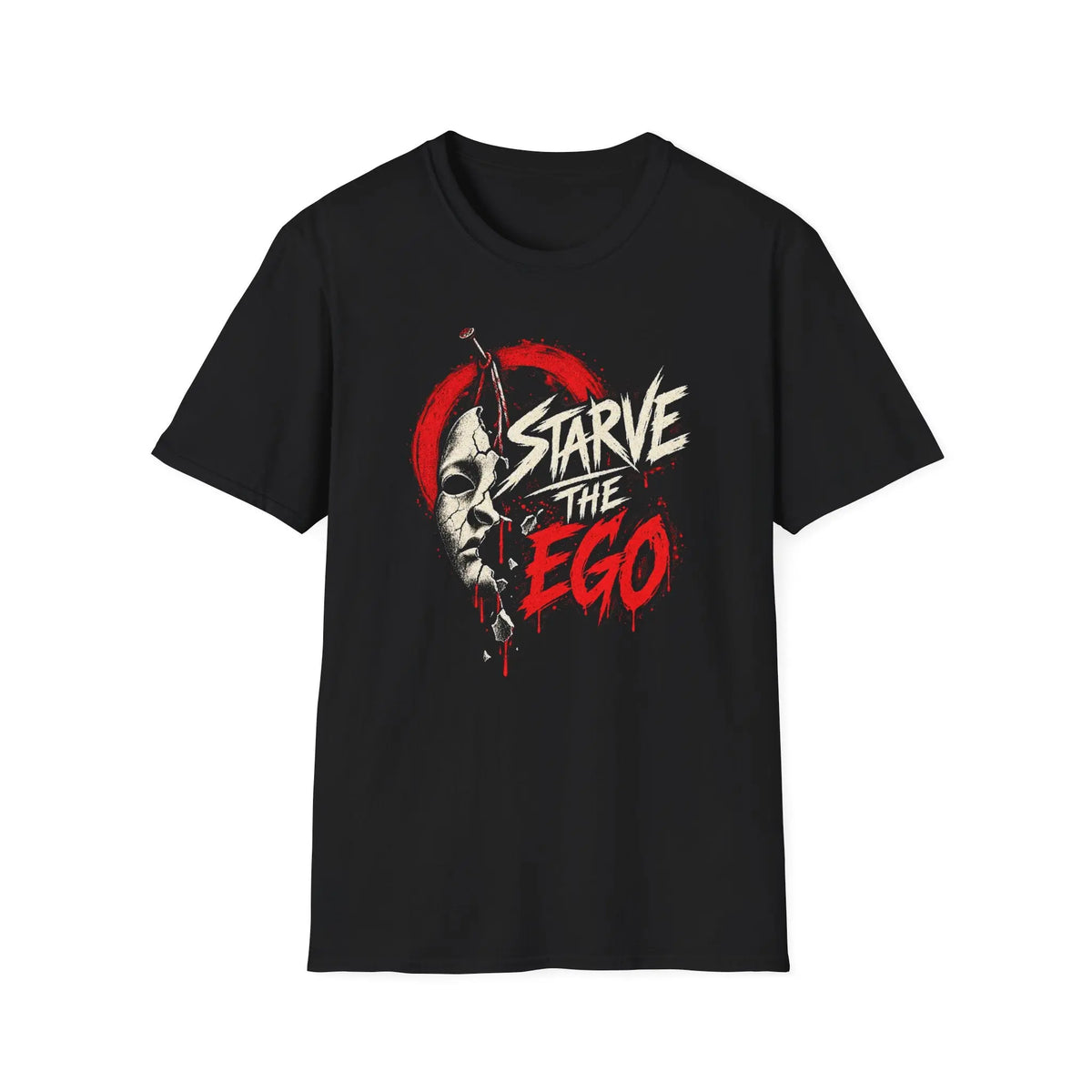 Starve The Ego - Premium Cotton T-Shirt Into Recovery