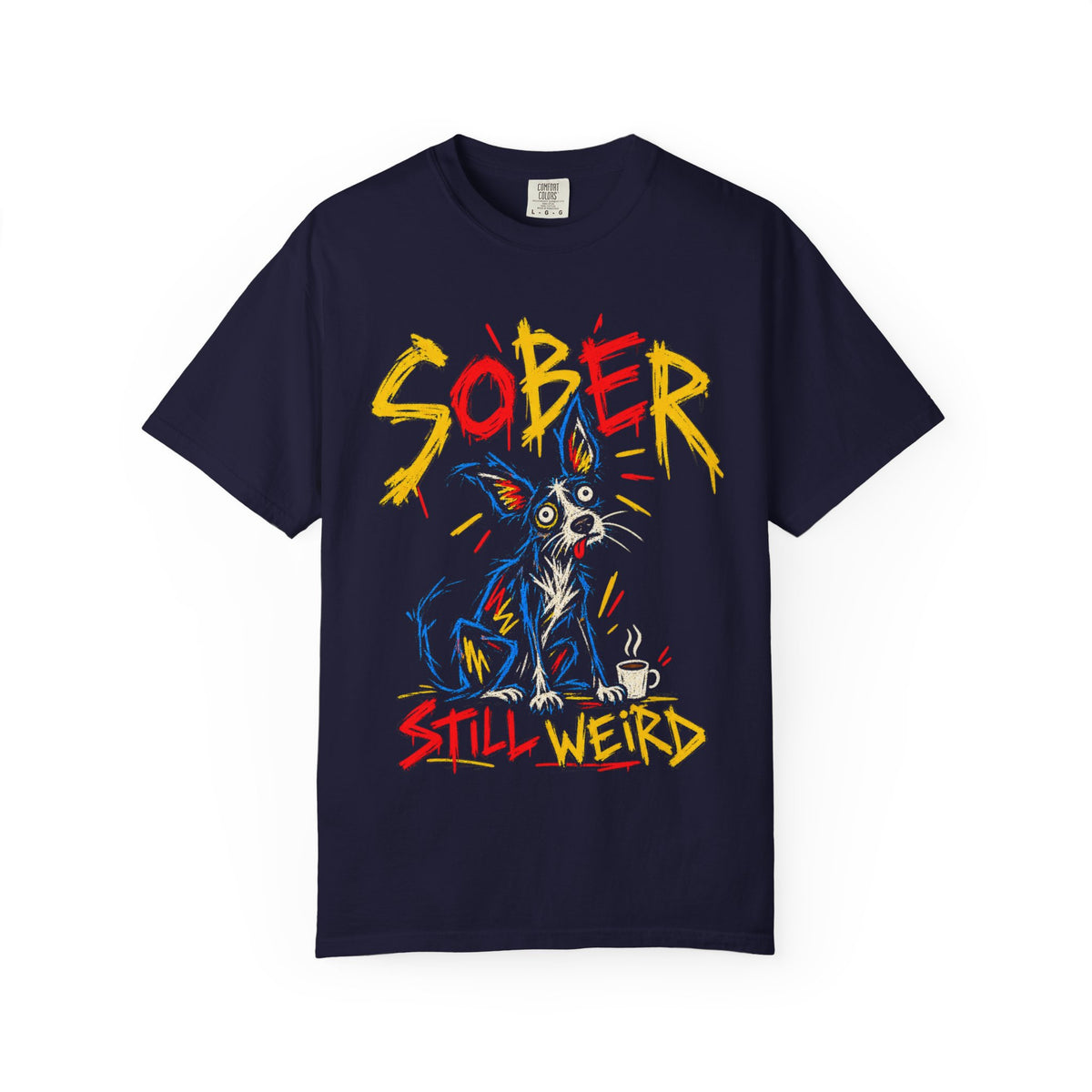 Sober Still Weird (Dog) 12-Step Recovery T-Shirt