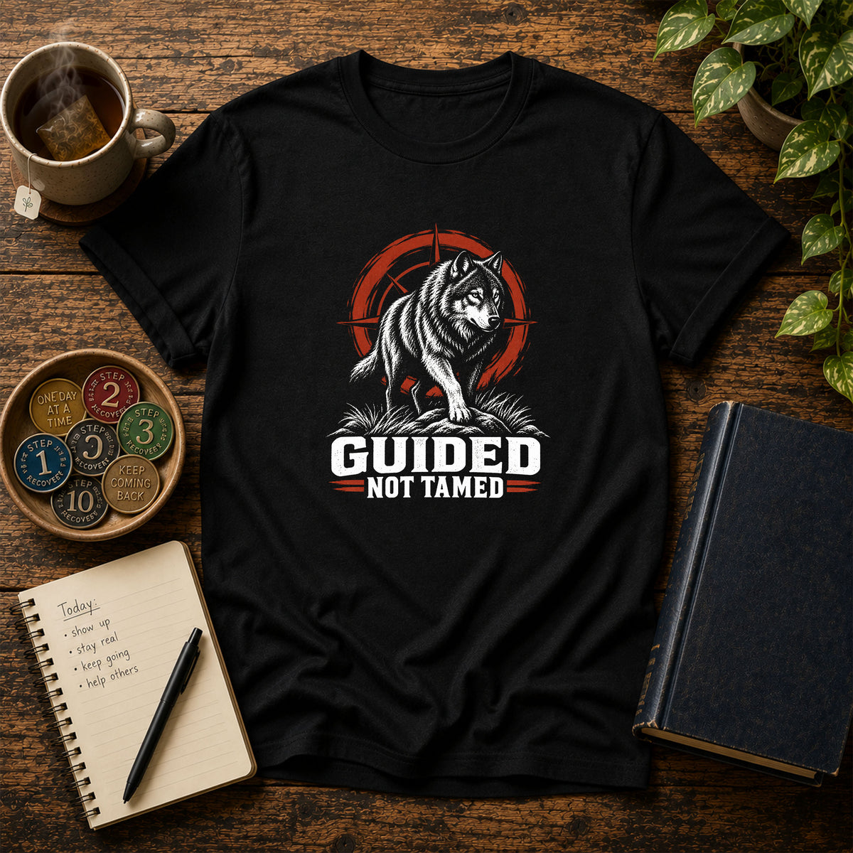 Guided Not Tamed Recovery T-Shirt