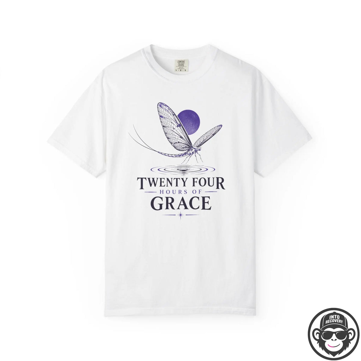 Twenty Four Hours Of Grace Mayfly Spiritual T-Shirt Printify