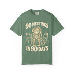 90 Meetings In 90 Days (Monkey) 12-Step Recovery T-shirt