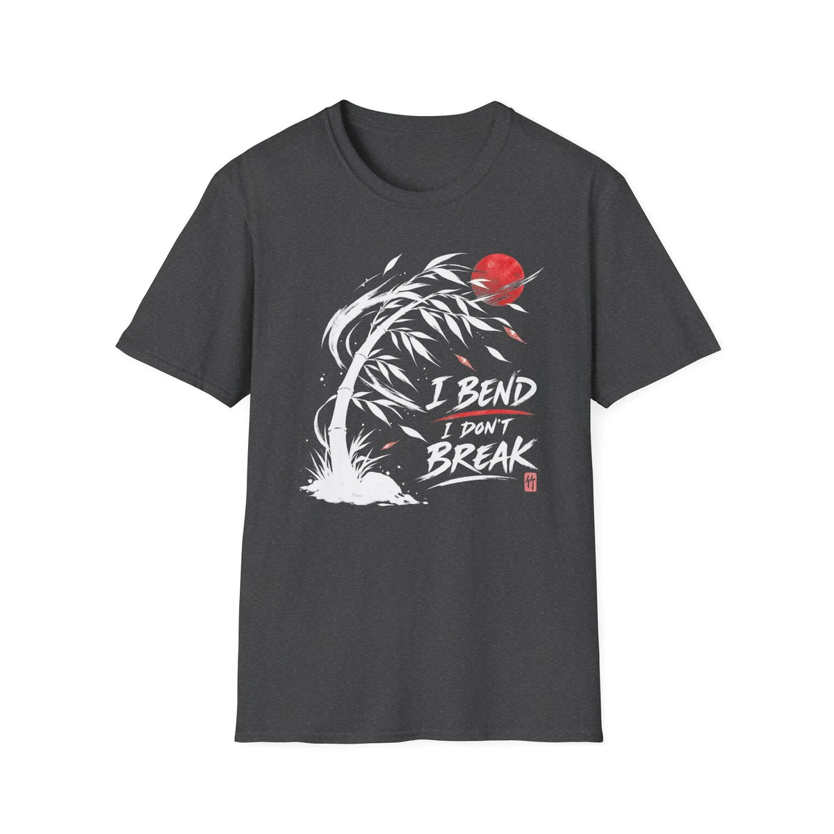 I Bend I Don't Break - Premium Cotton T-Shirt Into Recovery