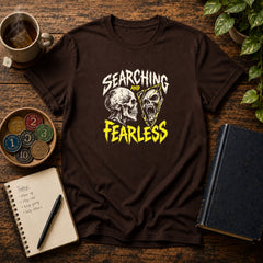 Searching and Fearless (Skull) 12-Step Recovery T-Shirt