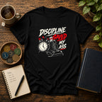 Discipline Saved My Ass - Premium Cotton T-Shirt Into Recovery