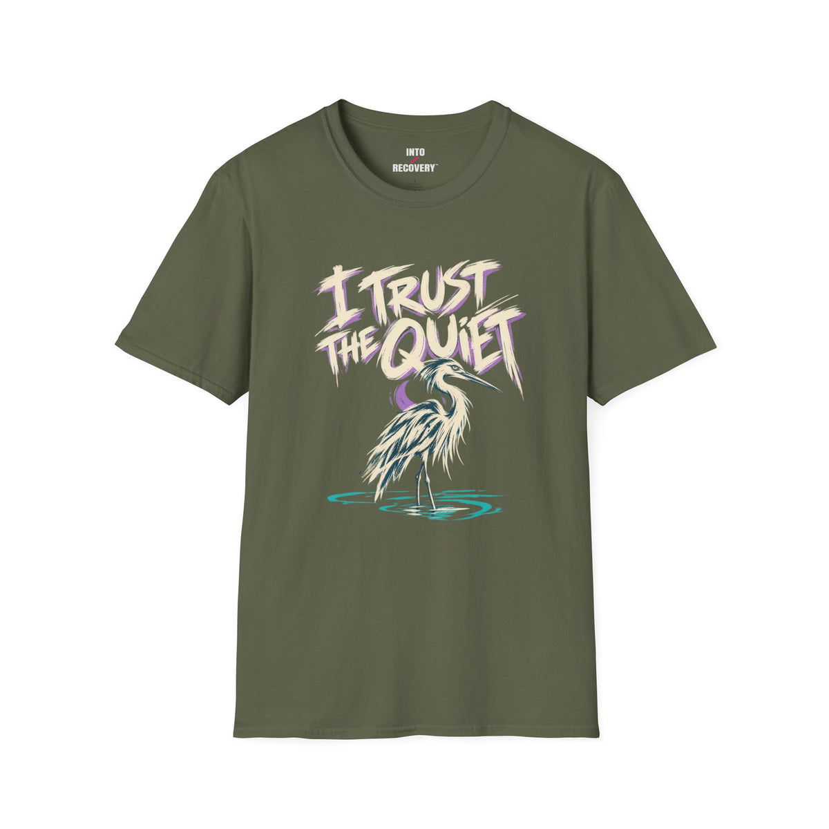 I Trust The Quiet (Heron) Recovery T-Shirt