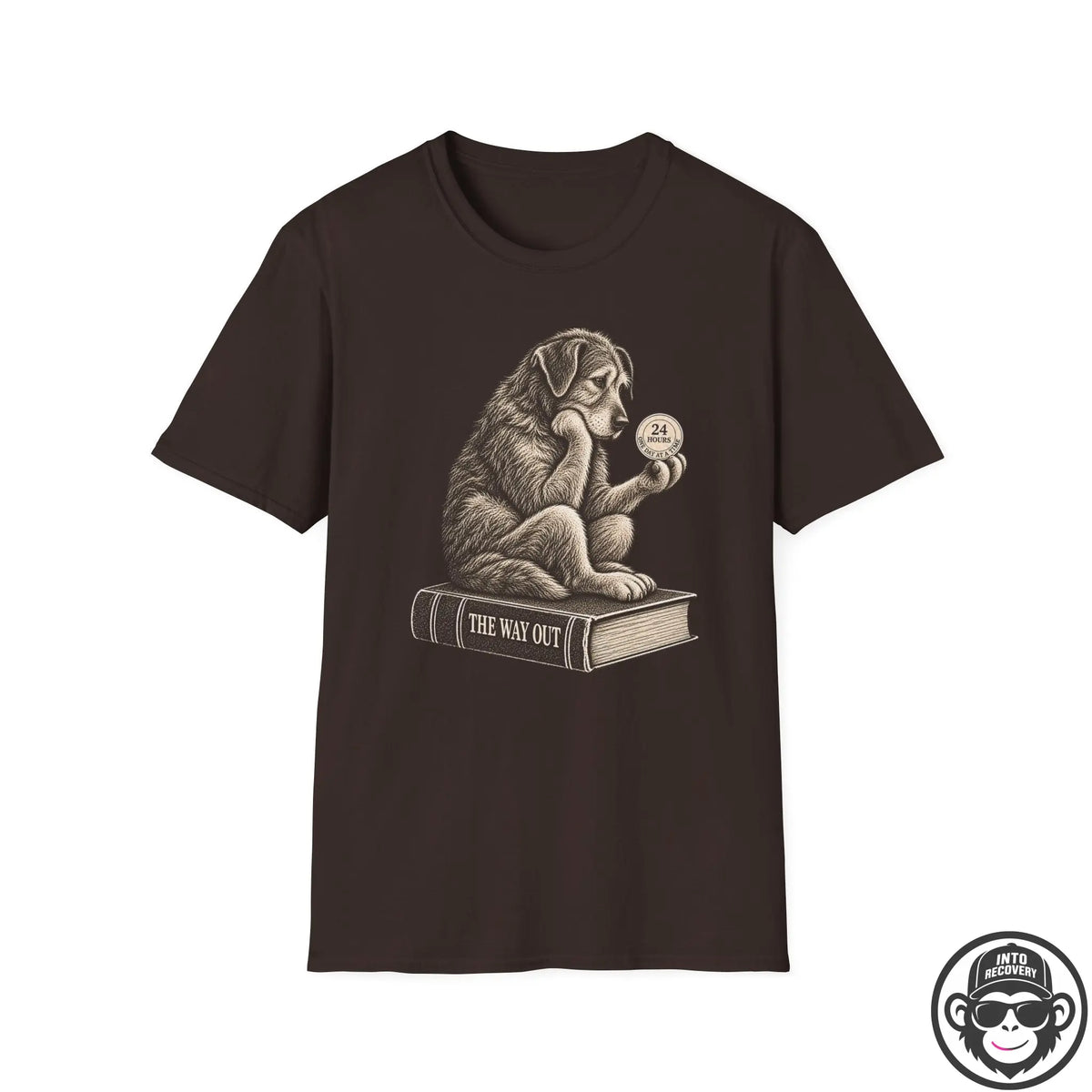 Dog Pondering Recovery T-Shirt Into Recovery