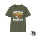 Emotionally Available - Premium Cotton T-Shirt Into Recovery