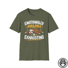 Emotionally Available - Premium Cotton T-Shirt Into Recovery