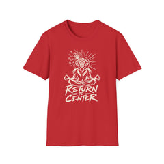 Return to Center Zen Monkey Meditation T-Shirt
