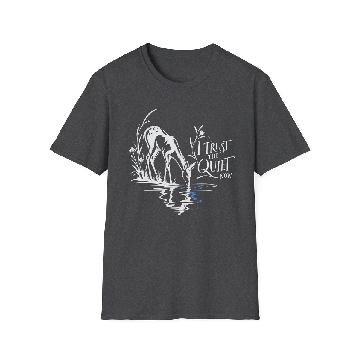 I Trust The Quiet Now - Premium Cotton T-Shirt Into Recovery