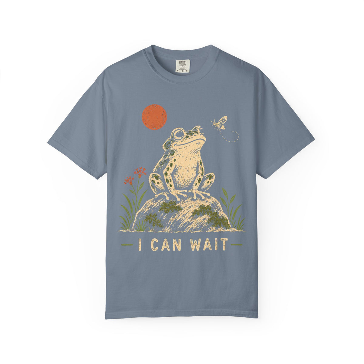 I Can Wait Frog Meditation T-Shirt